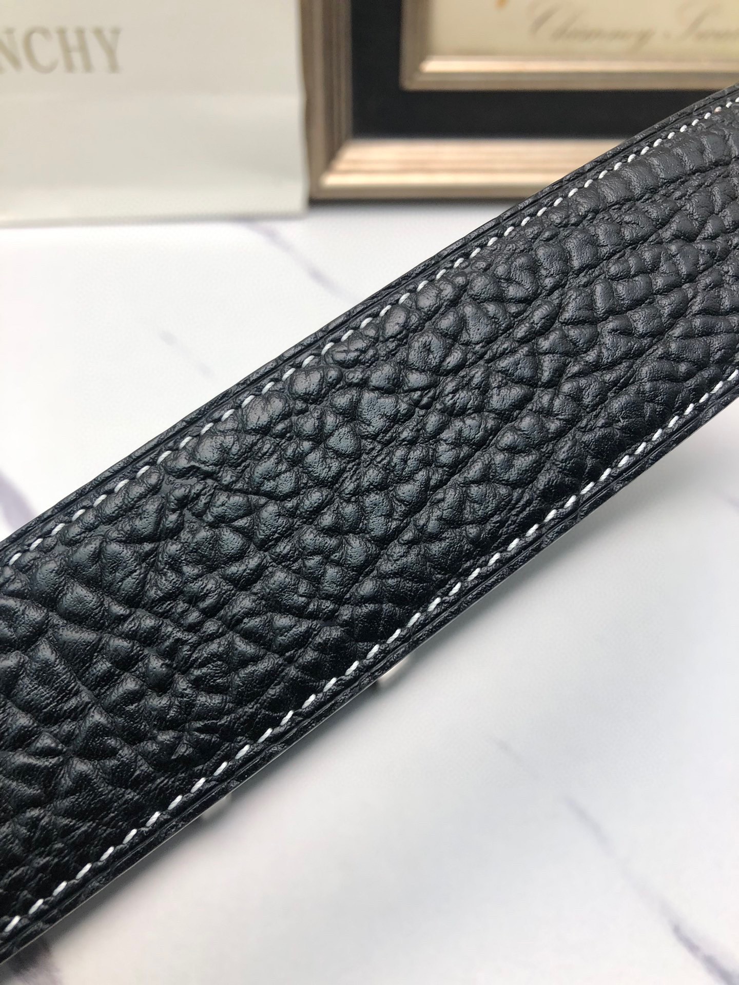 High-Quality Lynch Belt for Man with Single-Headed Calves, Deer Skin, Symbol Decoration - 图片 8