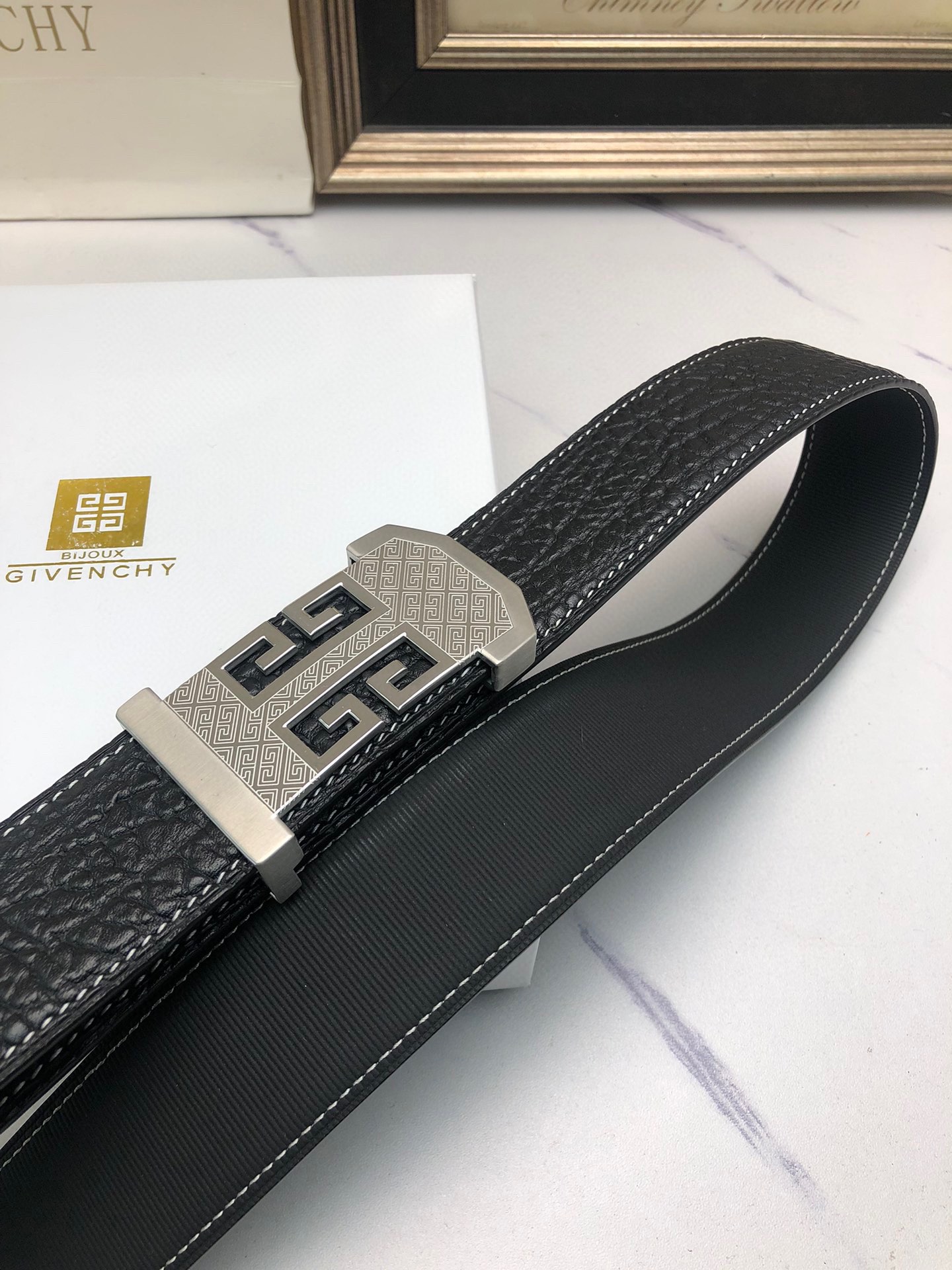 High-Quality Lynch Belt for Man with Single-Headed Calves, Deer Skin, Symbol Decoration - 图片 5