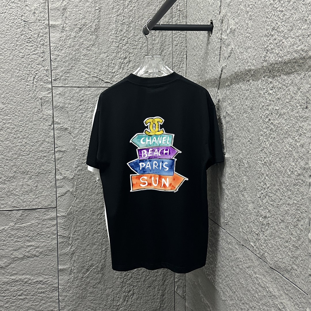 Customized T-shirts in Classic Colors for Spring 2025 – Sizes S to XXL - 图片 1