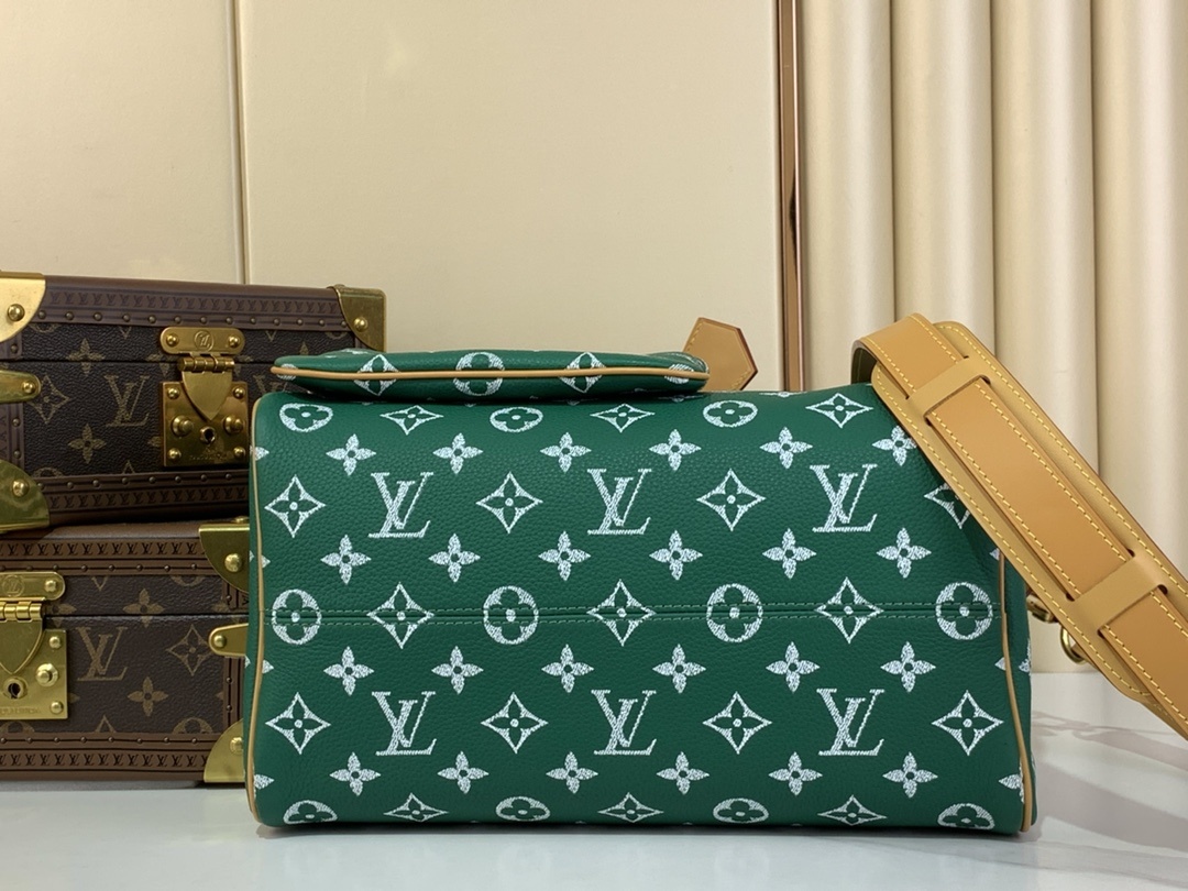 【SPEEDY BANDOULIÈRE30 手袋 】M14077绿色(全皮)本款 Speedy Band