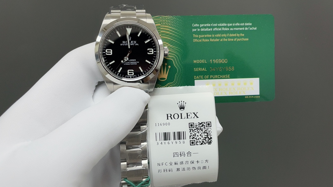 Michael Kors 新品 Clean厂/c厂 劳力士 ROLEX MK1 空中霸王型系列一116900，三码合一附带NFC感应卡