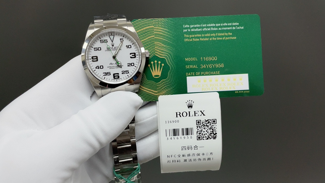 Michael Kors 新品 Clean厂/c厂 劳力士 ROLEX MK1 空中霸王型系列一116900，三码合一附带NFC感应卡