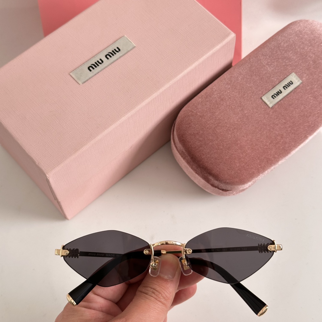 Nuevo Nuevo rombo miumi* Zhao Jinmai | combinación de nerd y old money Modelo: SMUA55 Tamaño: 51-20-140 🉐145