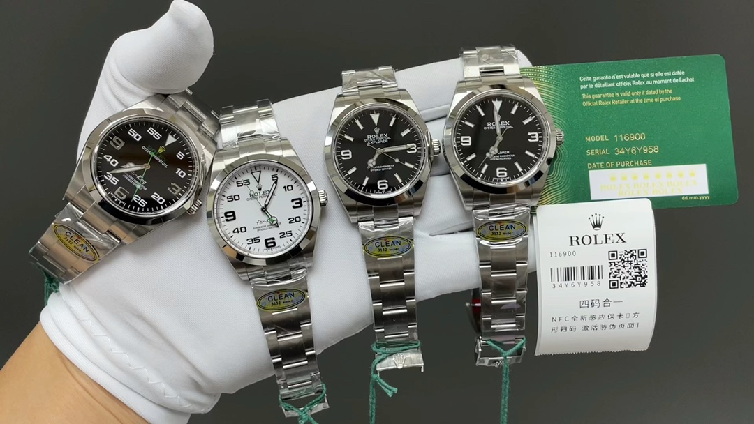 Michael Kors 新品 Clean厂/c厂 劳力士 ROLEX MK1 空中霸王型系列一116900，三码合一附带NFC感应卡