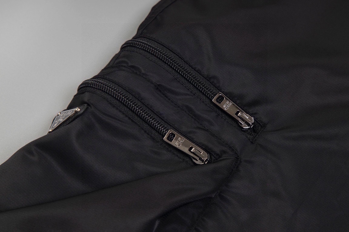 High Version Prada Handbag with Classic Logo Detail in Cotton for Autumn - 图片 7