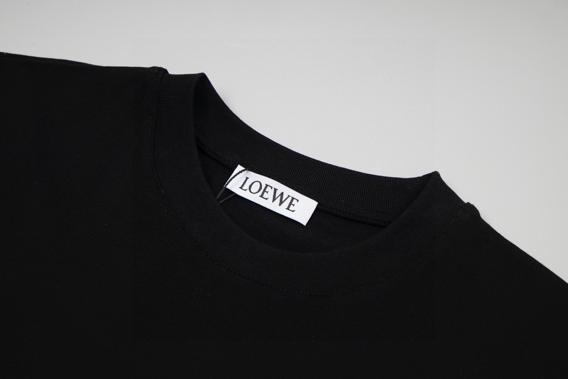 High Version Embroidered Couples T-Shirt with Classic Logo Detail - 图片 5