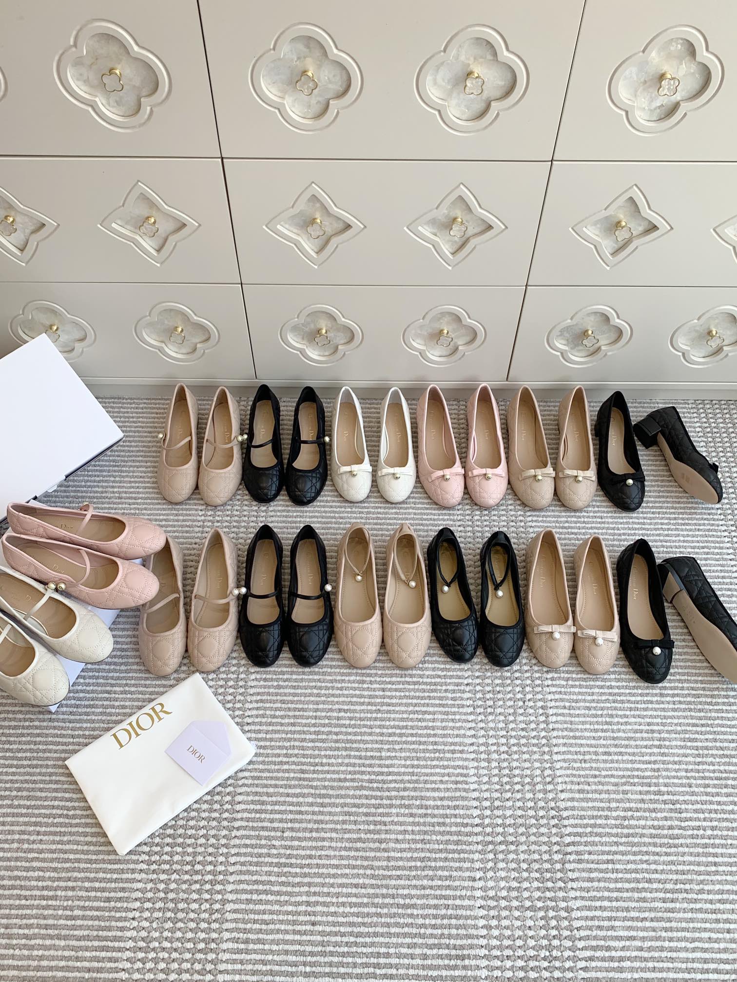 NO:411129,———Dior Mary Jane ballet shoes·35-42, single shoes, dior, mary jane19860909————Dior·玛丽珍芭蕾舞鞋·35-42,单鞋,dior,mary jane,Women's Shoes