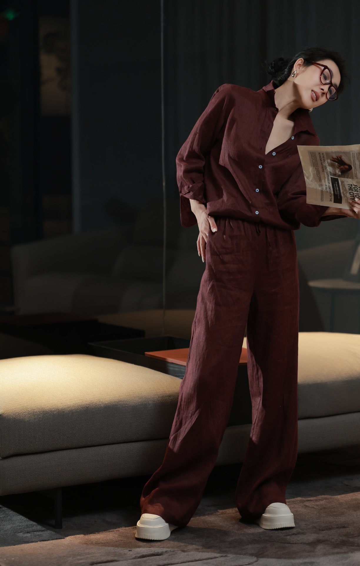 Luxury Women’s Clothing: TB Embroidery, Aristocratic Design, Natural Fabrics, Vibrant Colors - 图片 8