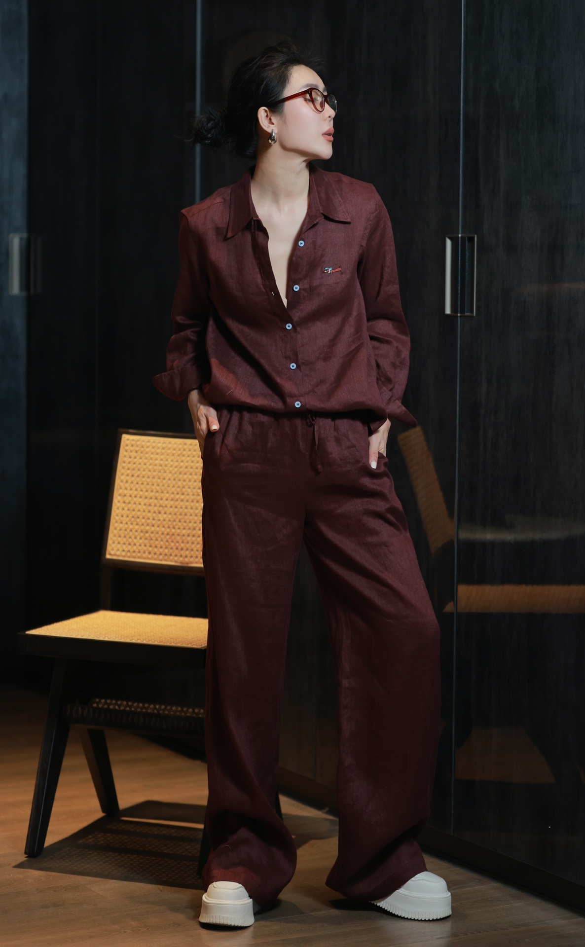 Luxury Women’s Clothing: TB Embroidery, Aristocratic Design, Natural Fabrics, Vibrant Colors - 图片 4