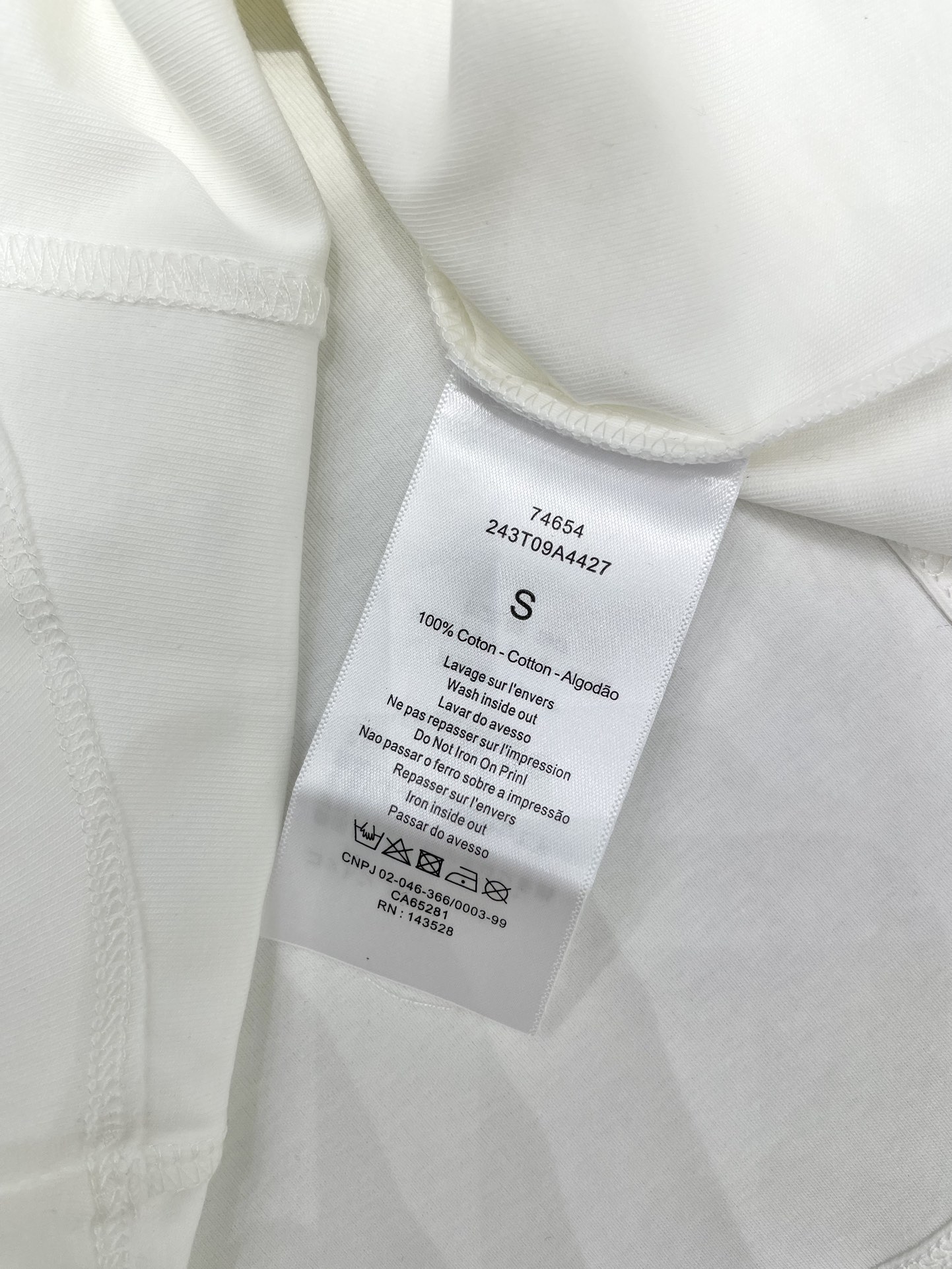 Chanel-Inspired White Corset T-Shirt with Embroidered Logo, Slim Fit 9 i1743045193 3200 7