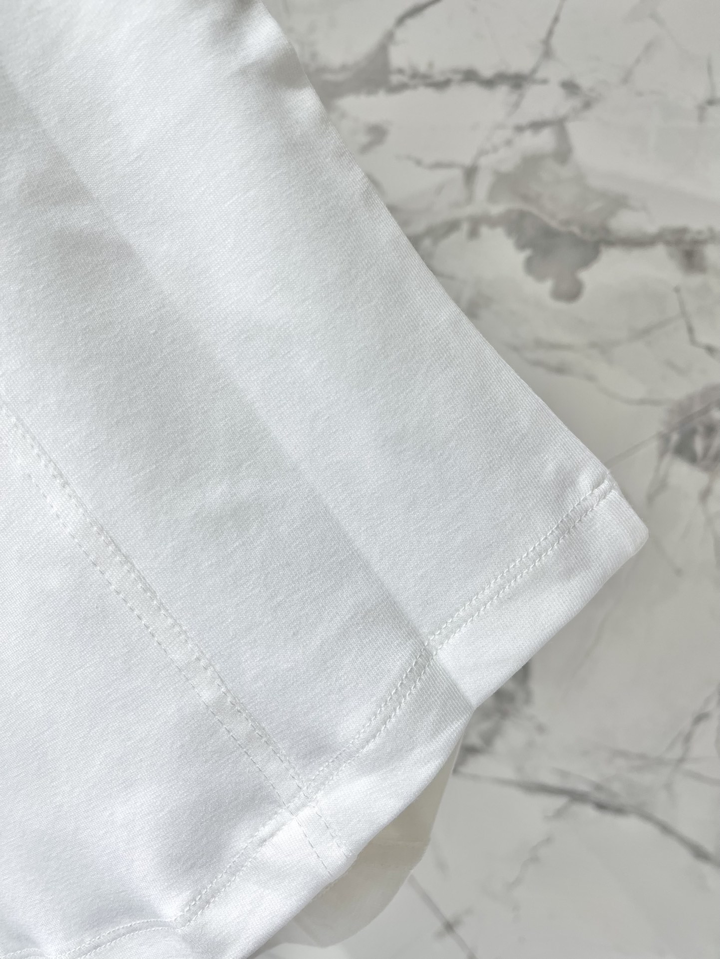 Chanel-Inspired White Corset T-Shirt with Embroidered Logo, Slim Fit 6 i1743045193 6556 4