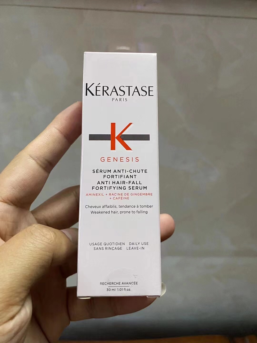 30! (Nota del pedido: Sérum de Kérastase rosa 30ml) Sérum de Kérastase 30ml botella rosa🔜 Fecha más reciente, código: …