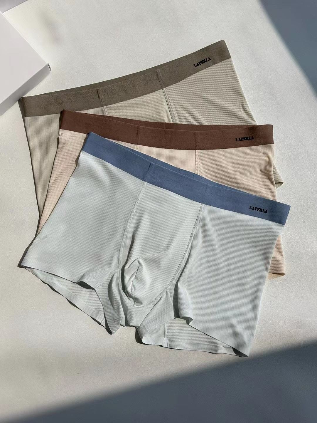 Laperla Seamless Ice Silk Men's Underwear Breathable Trunks Briefs for Men 6 i1743058984 1794 4