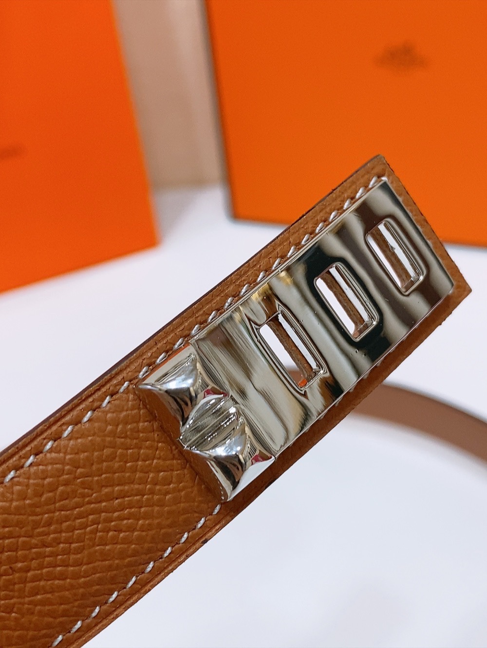Hermès 代购级 爱马仕 ，搭配镀金 镀银皮带扣 ｜不分码 伸拉调节