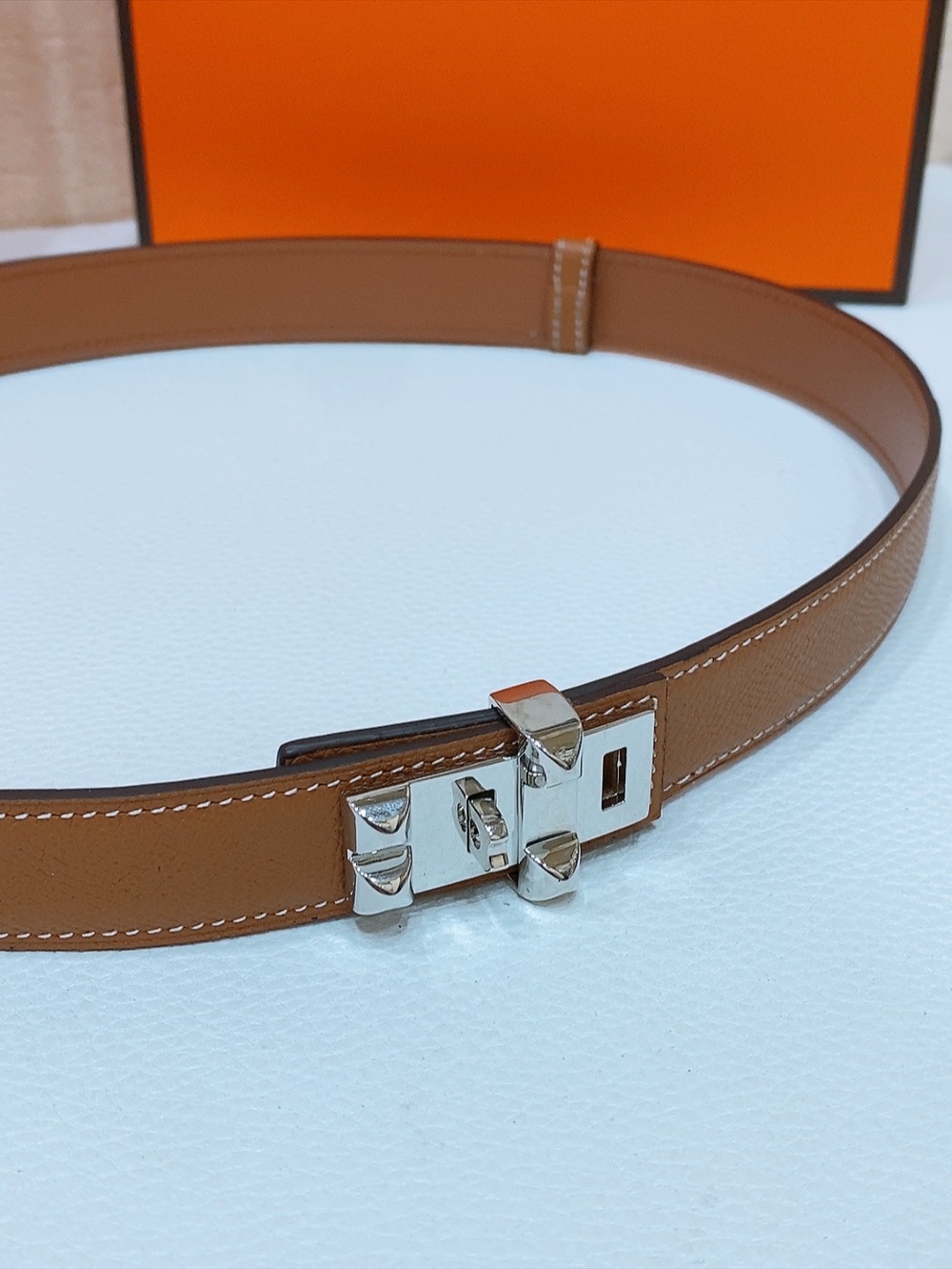 Hermès 代购级 爱马仕 ，搭配镀金 镀银皮带扣 ｜不分码 伸拉调节