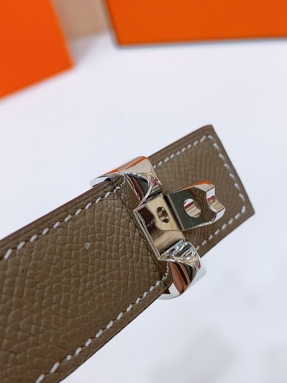 Hermès 代购级 爱马仕 ，搭配镀金 镀银皮带扣 ｜不分码 伸拉调节