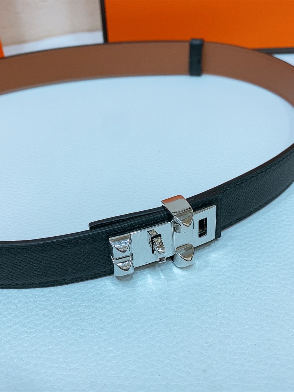 Hermès 代购级 爱马仕 ，搭配镀金 镀银皮带扣 ｜不分码 伸拉调节