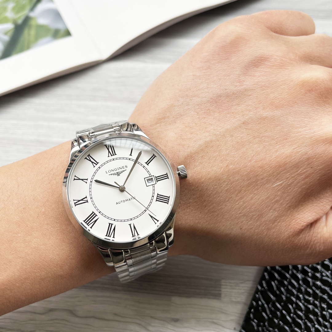 NO:149066,White shell and gold shell steel belt 20 [Latest] Longines three-pin design [Type] boutique men's watch [Watch strap] real cowhide strap ///316 stainless steel strap (comfortable and durable) [Movement] High-end fully automatic mechanical movement [Mirror] Mineral reinforced glass (higher definition) Elegant taste, vast and atmospheric, ingenious, wrist treasure, size diameter 41mm thick 12Mm hot sale!  Welcome to reprint!  longines cowhide19860909白壳金壳 钢带20【最新】浪琴三针设计【类型】精品男士腕表【表带】真牛皮表带///316精钢表带（舒适耐用）【机芯】高端全自动机械机芯【镜面】矿物质强化玻璃（更高清） 品味高雅 浩瀚大气 匠心独运 腕间瑰宝 尺寸直径41mm厚12Mm热卖上市！欢迎转载！,,longines,cowhide,Watch