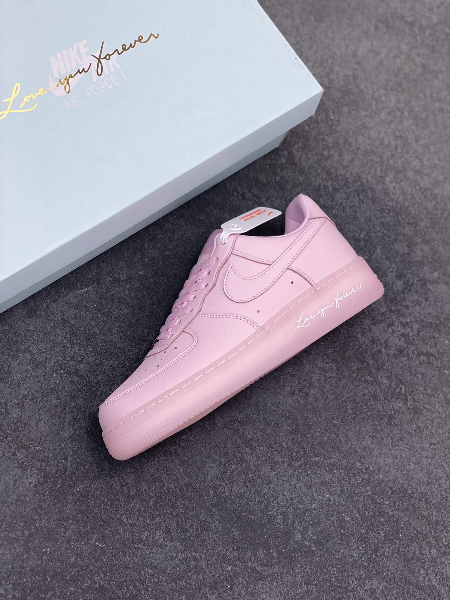 图片[7]-Nike Air Force 1 07 low空军一号 荔枝纹水晶 板鞋 原楦头原纸板 打造纯正空军版型#专注外贸渠道 全掌内置蜂窝气垫 #原盒配件 原厂中底钢印、拉帮完美 货号：CZ8065-800 尺码：36 36.5 37.5 38 38.5 39 40 40.5 41 42 42.5 43 44 44.5 45-选品中心