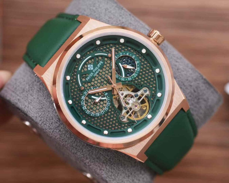 NO:602087,Patek hilie (atek hilie) boutique men's watch, finely crafted, engraved side case, tourbillon selection, multi-function display, including monthly calendar. The calendar shows exquisite details and superb skills, equipped with multi-functional fully automatic mechanical movement, top-grade 316 stainless steel case, imported calfskin strap, mineral super mirror, size 44x13mm noble model, gentleman style, symbol of status, show your unique taste!,, patek philippe, cowhide19860909百达翡丽(atek hilie 精品男士腕表,精雕细琢,雕格侧壳 陀飞轮精选,多功能显示 包含月历 日历尽显精致细节与高超技艺,搭载多功能全自动机械机芯,顶级316精钢表壳,进口小牛皮表带,矿物质超强镜面,尺寸44x13mm尊贵典范,绅士风范,身份的象征,展现你的独特品味！,,patek philippe,cowhide,Watch