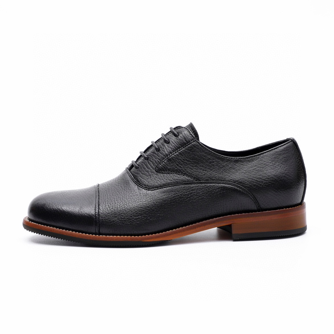 Ferragamo Men's Black Leather Dress Shoes - Italian Style, Premium Quality 7 i1743226557 2563 5