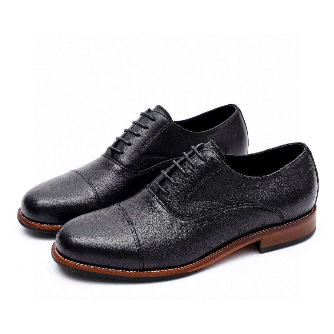 Ferragamo Men's Black Leather Dress Shoes - Italian Style, Premium Quality 6 i1743226557 9782 4