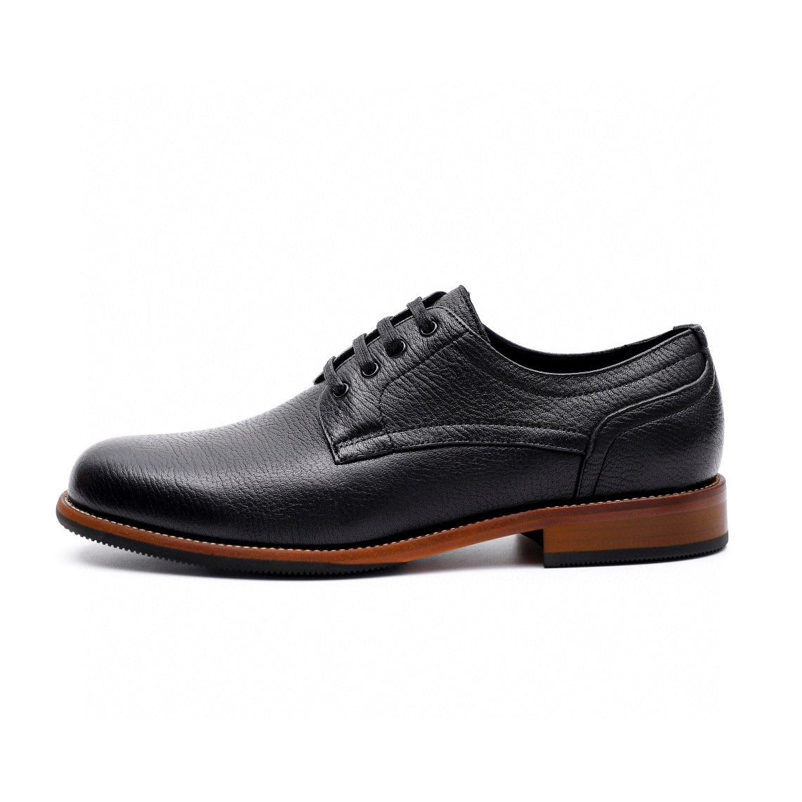 Ferragamo Men's Black Leather Dress Shoes - Timeless Style & Comfort 7 i1743226601 8431 5