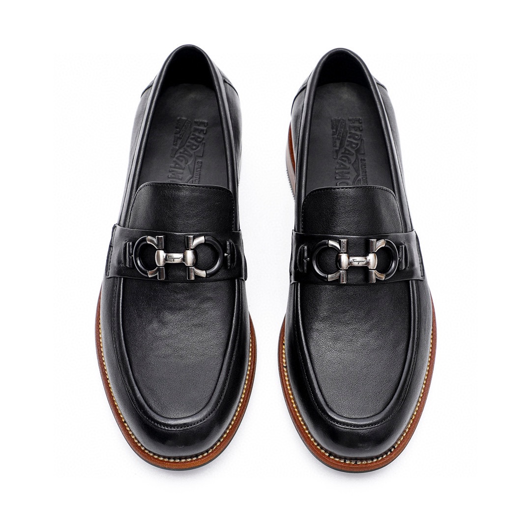 Ferragamo Men's Leather Loafers - Classic Italian Style, Premium Quality Shoes 5 i1743226698 6541 3