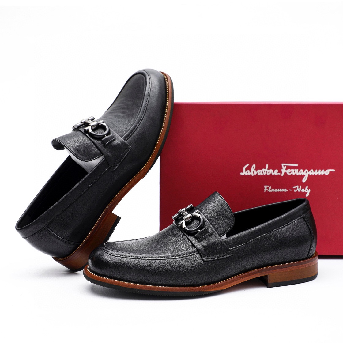 Ferragamo Men's Leather Loafers - Classic Italian Style, Premium Quality Shoes 4 i1743226698 7738 2