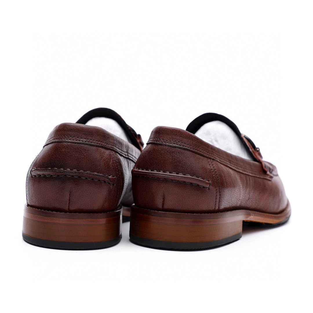 Ferragamo Men's Formal Leather Loafers, Top Quality, Brown, Size 39-44 8 i1743226735 4774 6
