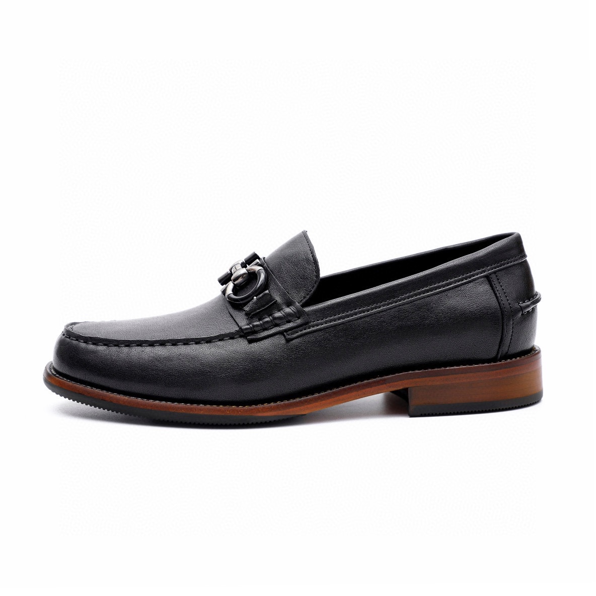Ferragamo Men's Formal Leather Loafers | Premium Quality & Comfort, Size 39-44 7 i1743226826 5285 5