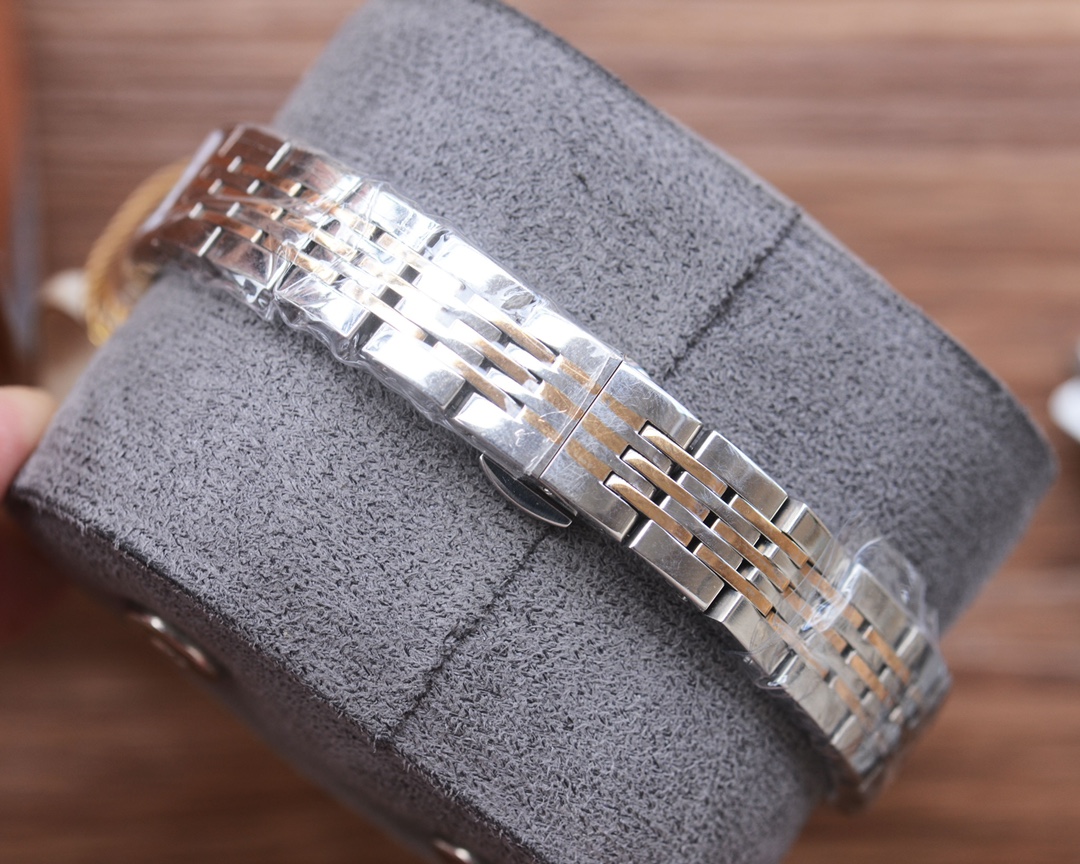 Popular Blanche 484-Gold-Step+20 Drilling Ring Omega Wristwatch for Women - 图片 9