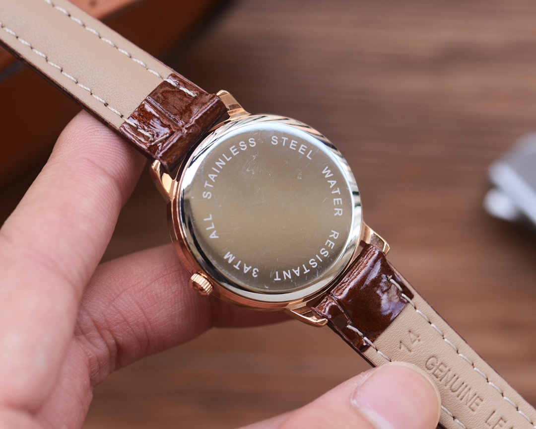 Popular Blanche 484-Gold-Step+20 Drilling Ring Omega Wristwatch for Women’s Elegant Style - 图片 9