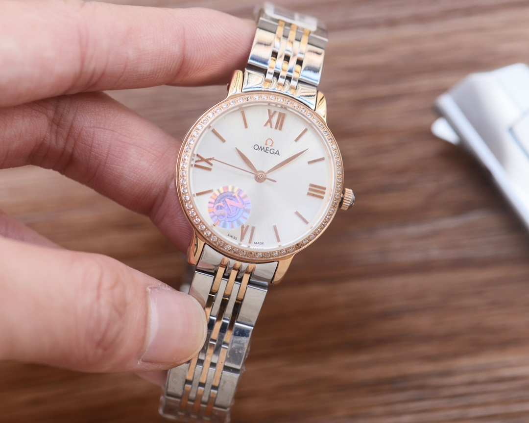 Omega 484 Gold Drilling Ring: Popular Women’s Wristwatch for Elegant Style - 图片 3