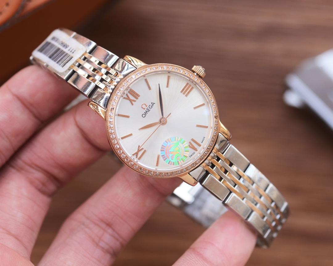 Omega 484 Gold Drilling Ring: Popular Women’s Wristwatch for Elegant Style - 图片 2