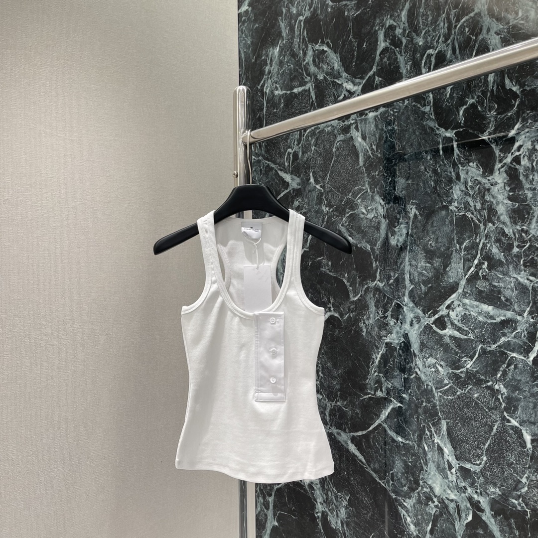 High-End Quality Women’s Clothing: P345 Back Vests in Skin-Skinned Material - 图片 5