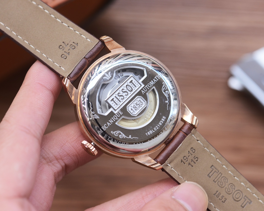 Luxury Men’s Wristwatch: White Gill 1210, Gold P1254, Steel Belt 20 - 图片 9