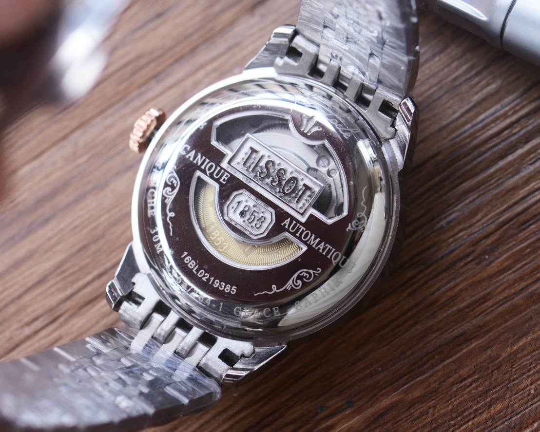 Luxury Men’s Wristwatch: White Gill 1210, Gold P1254, Steel Belt 20 - 图片 7