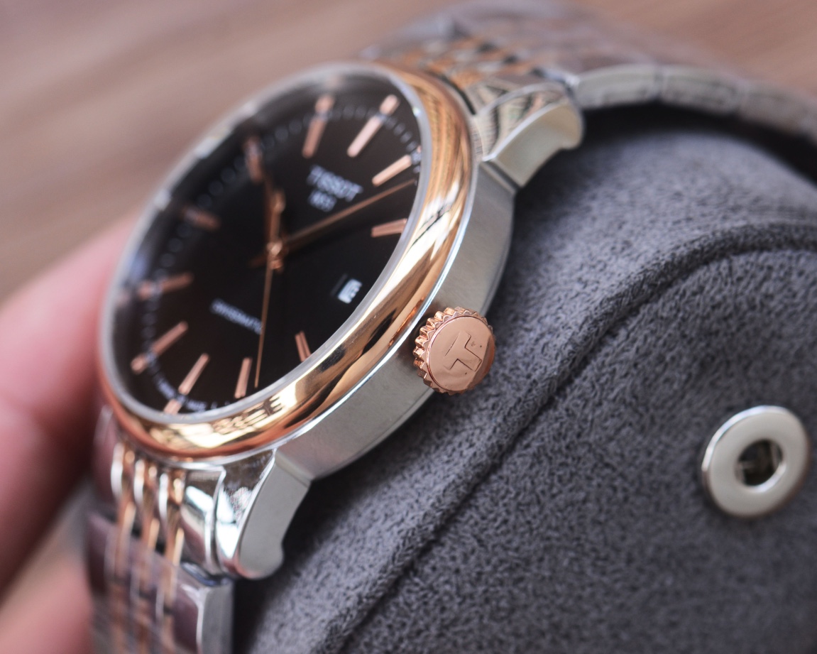 Luxury Men’s Wristwatch: White Gill 1210, Gold P1254, Steel Belt 20 - 图片 8