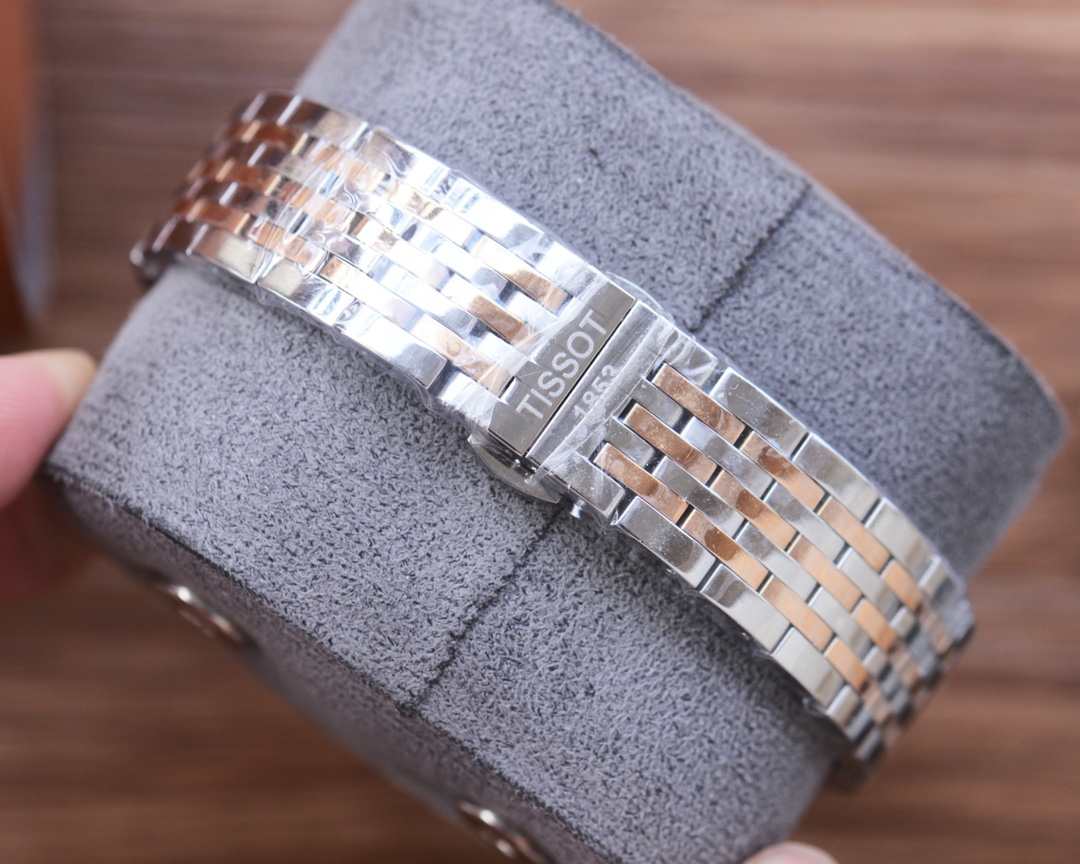 Luxury Men’s Wristwatch: White Gill 1210, Gold P1254, Steel Belt 20 - 图片 9