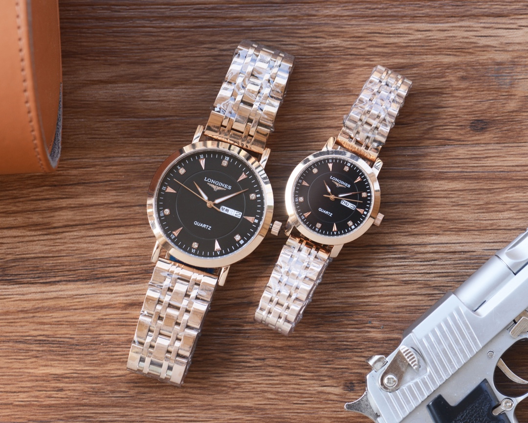 Stylish Watch Collection: White, Gold, and Steel with Stone Cores and Mineral Glass Lenses - 图片 1