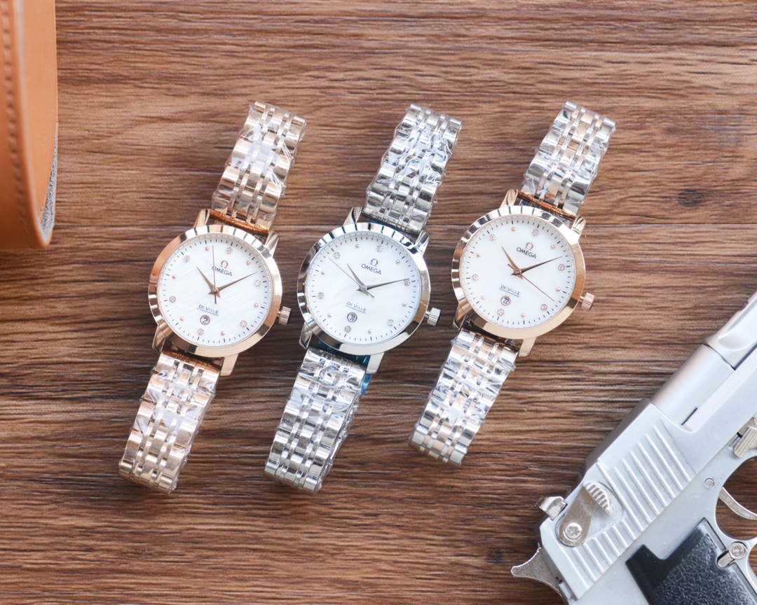 “Omega White Thorium 418: Fashion Lady’s Stone Watch with Super-Fashion Design”