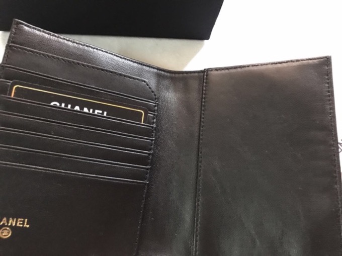 Chanel香奈儿羊皮护照包 - 高品質な全皮仕様