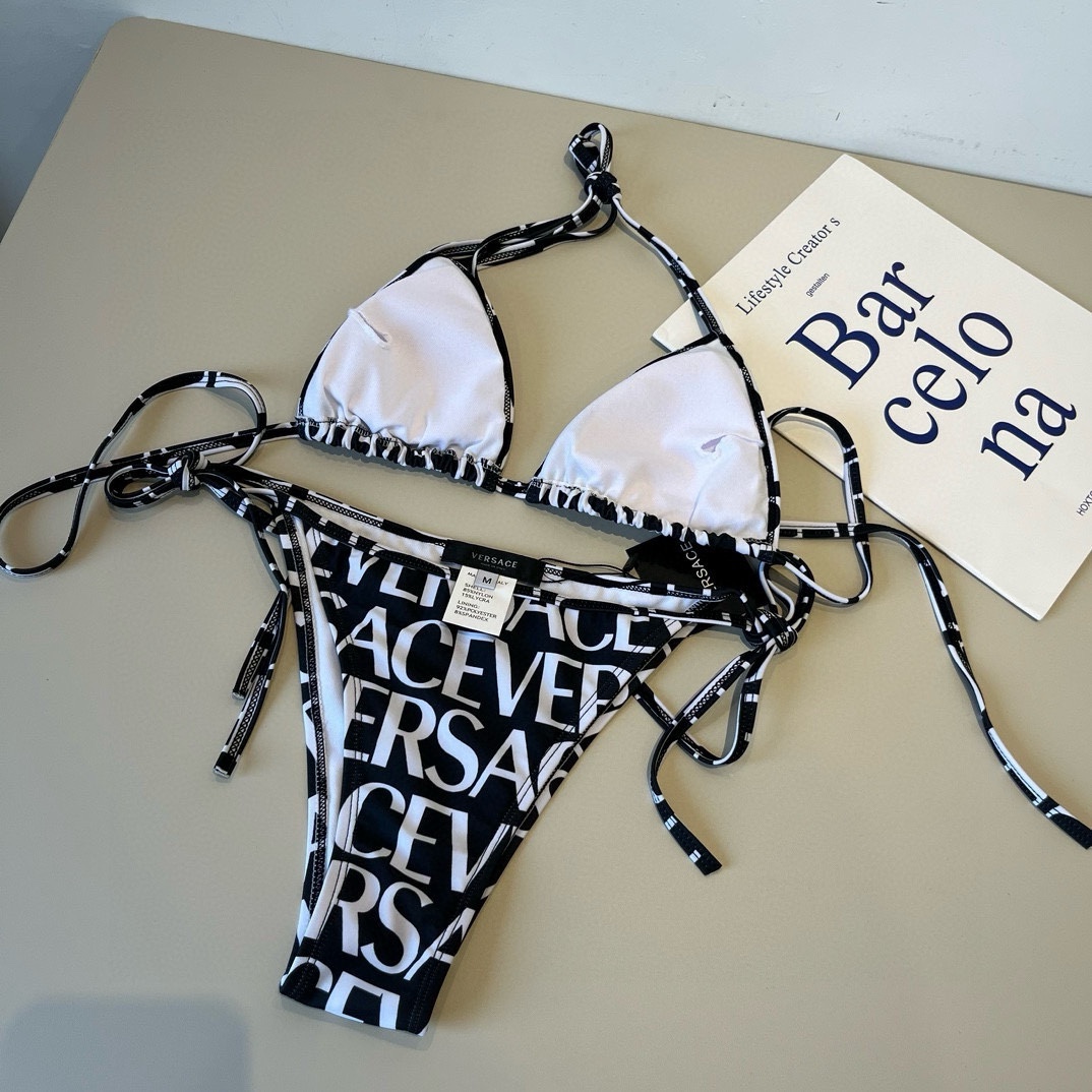 。
范思哲官方新款泳衣比基尼👙，高端定制，S M L XL