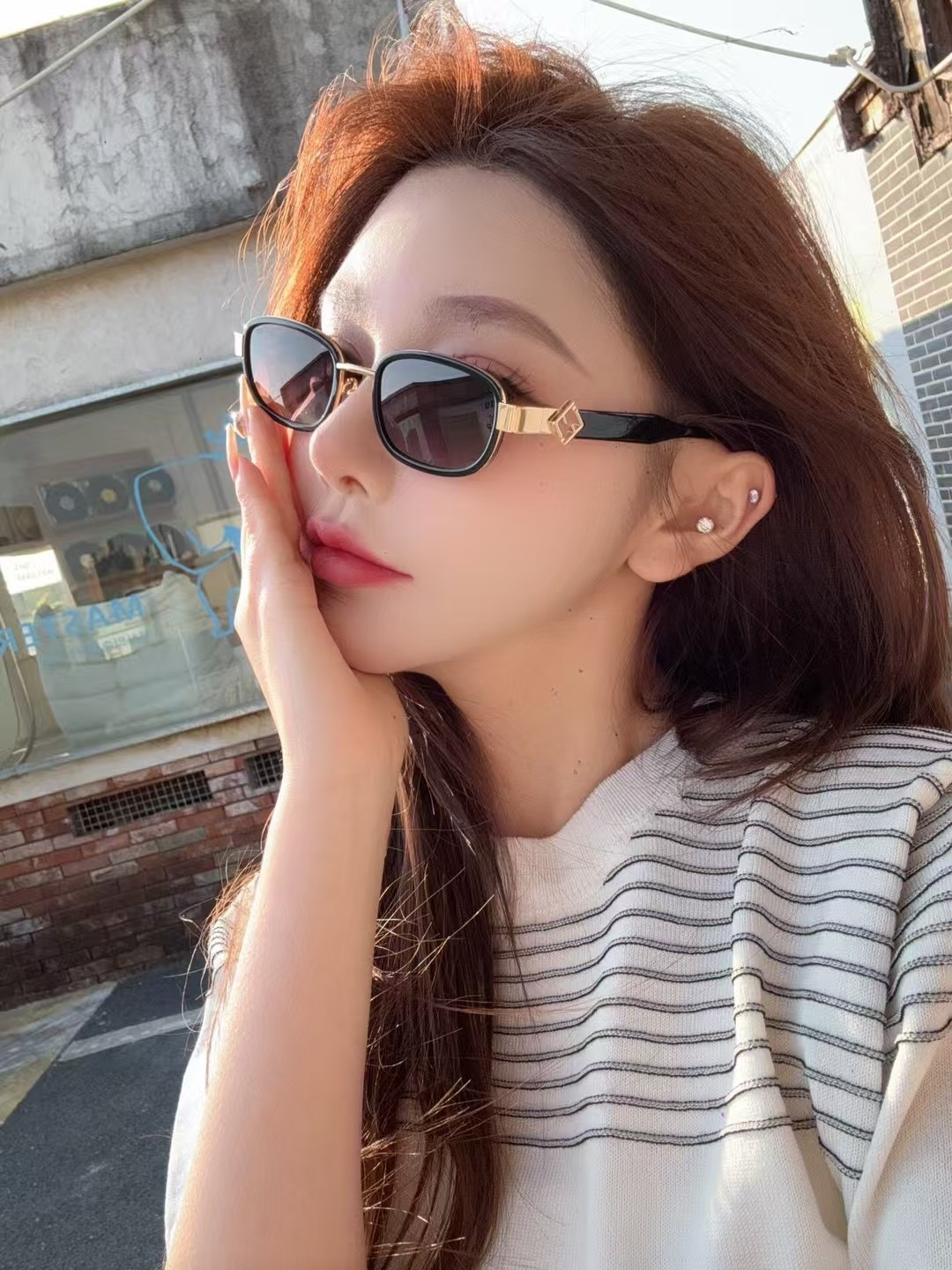  ‼️ 模特图 FENDI
MODEL：FD8131 
SIZE：53口22-145