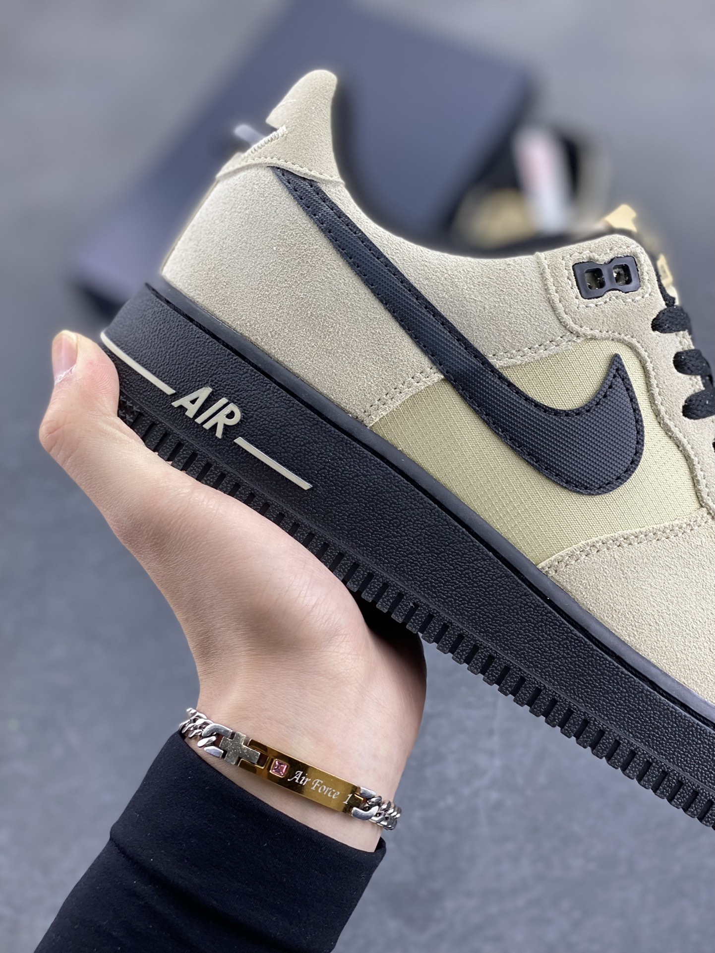 图片[6]-Air Force 1 Low 黑棕 原楦头原纸板 打造纯正空军版型 #专注外贸渠道 全掌内置蜂窝气垫 #原盒配件 原厂中底钢印、拉帮完美 货号：HV6526-200 尺码：36 36.5 37.5 38 38.5 39 40 40.5 41 42 42.5 43 44 44.5 45-选品中心