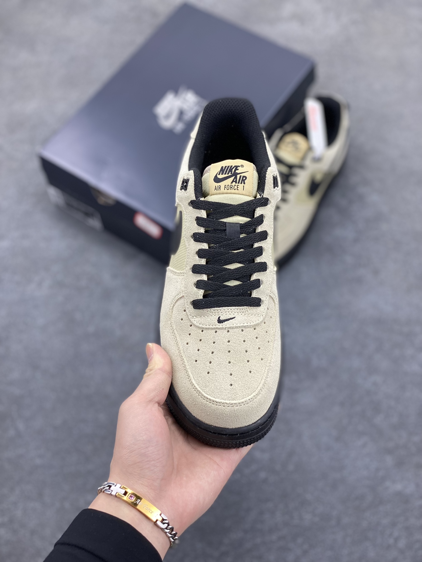 图片[2]-Air Force 1 Low 黑棕 原楦头原纸板 打造纯正空军版型 #专注外贸渠道 全掌内置蜂窝气垫 #原盒配件 原厂中底钢印、拉帮完美 货号：HV6526-200 尺码：36 36.5 37.5 38 38.5 39 40 40.5 41 42 42.5 43 44 44.5 45-选品中心