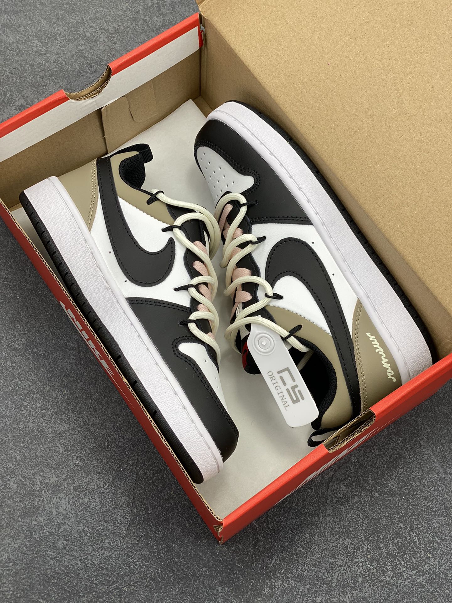 图片[9]-Nike Court Borough Low 低帮百搭透气休闲运动板鞋男女鞋 经典耐用的设计，兼顾舒适脚感和出众风范，演绎匠心之作。结构性的支撑贴合感结合复古篮球设计，塑就场外全明星风范。 货号：BQ5448-110 尺码：36 36.5 37.5 38 38.5 39 40 40.5 41 42 42.5 43 44-选品中心