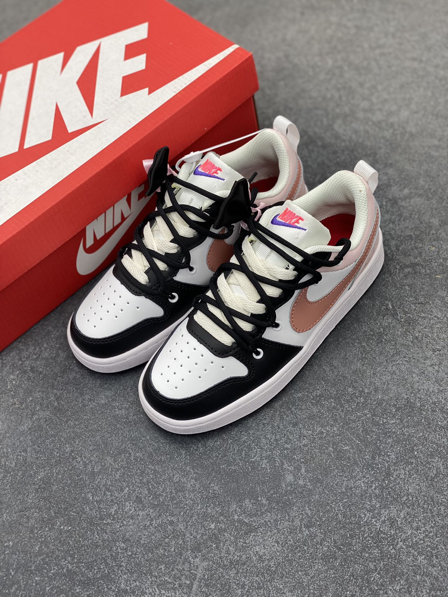 图片[8]-Nike Court Borough Low 低帮百搭透气休闲运动板鞋男女鞋 经典耐用的设计，兼顾舒适脚感和出众风范，演绎匠心之作。结构性的支撑贴合感结合复古篮球设计，塑就场外全明星风范。 货号：DV5456-108 尺码：36 36.5 37.5 38 38.5 39 40-选品中心