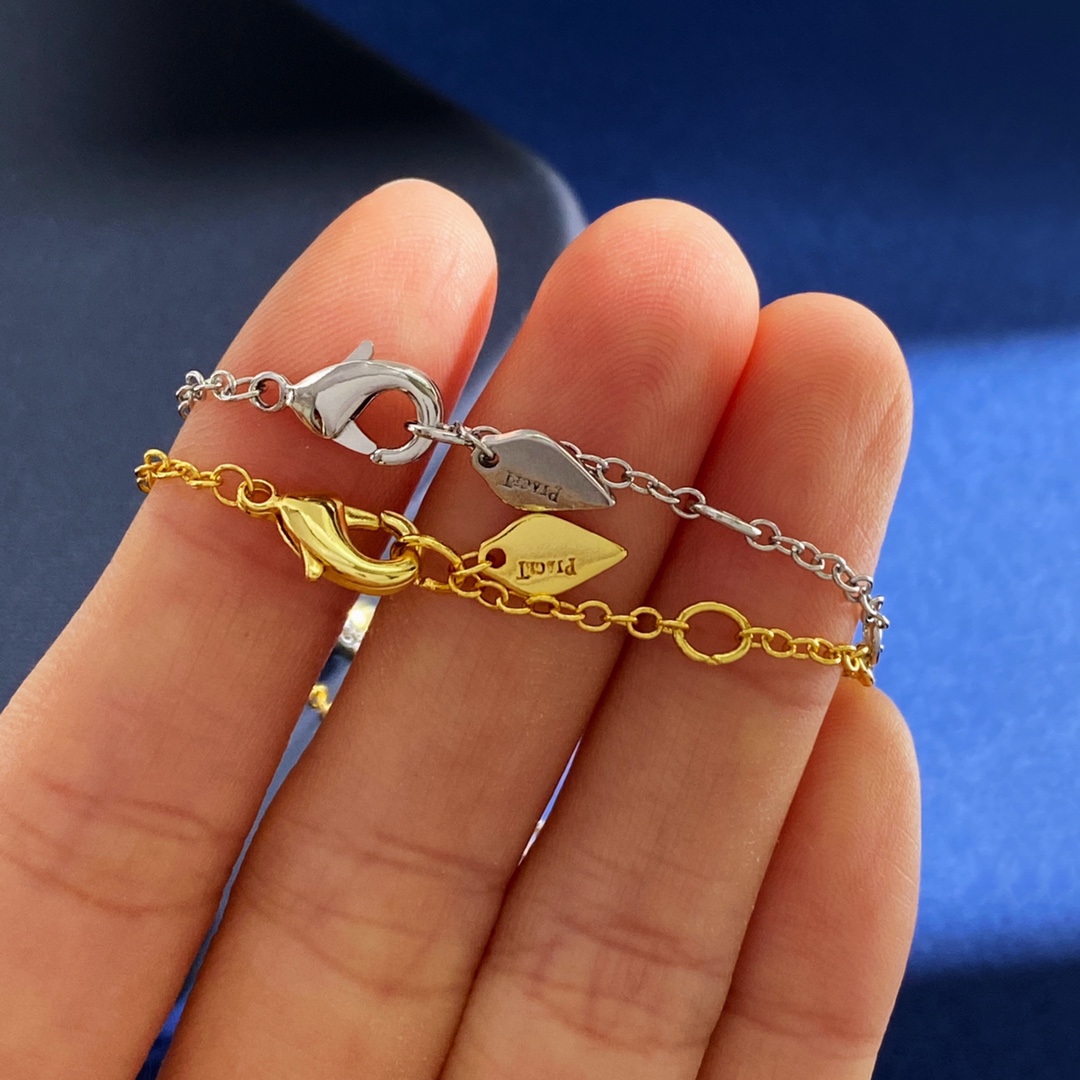 Luxury Small Triangular Drilling Chain by PIAGET: Copper, 18k Gold, 2 Colors - 图片 5